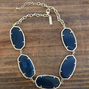 Kendra Scott blue necklace